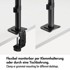LOGILINK Dvostruki stalak za monitore, 17"-32", 10 kg po ruci